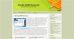 Desktop Screenshot of kindledrmremoval.net